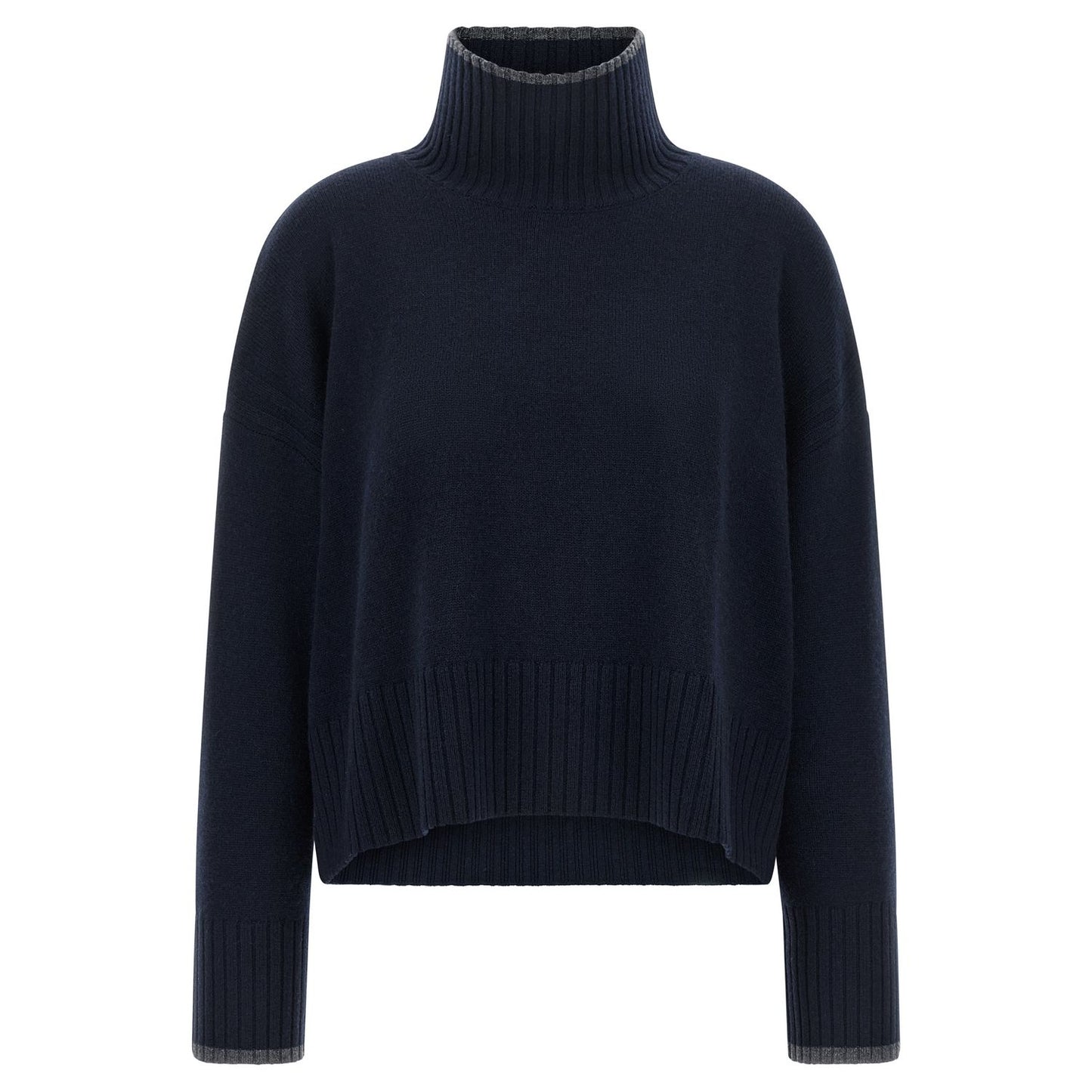 PINKO Blue Wool Cardigan