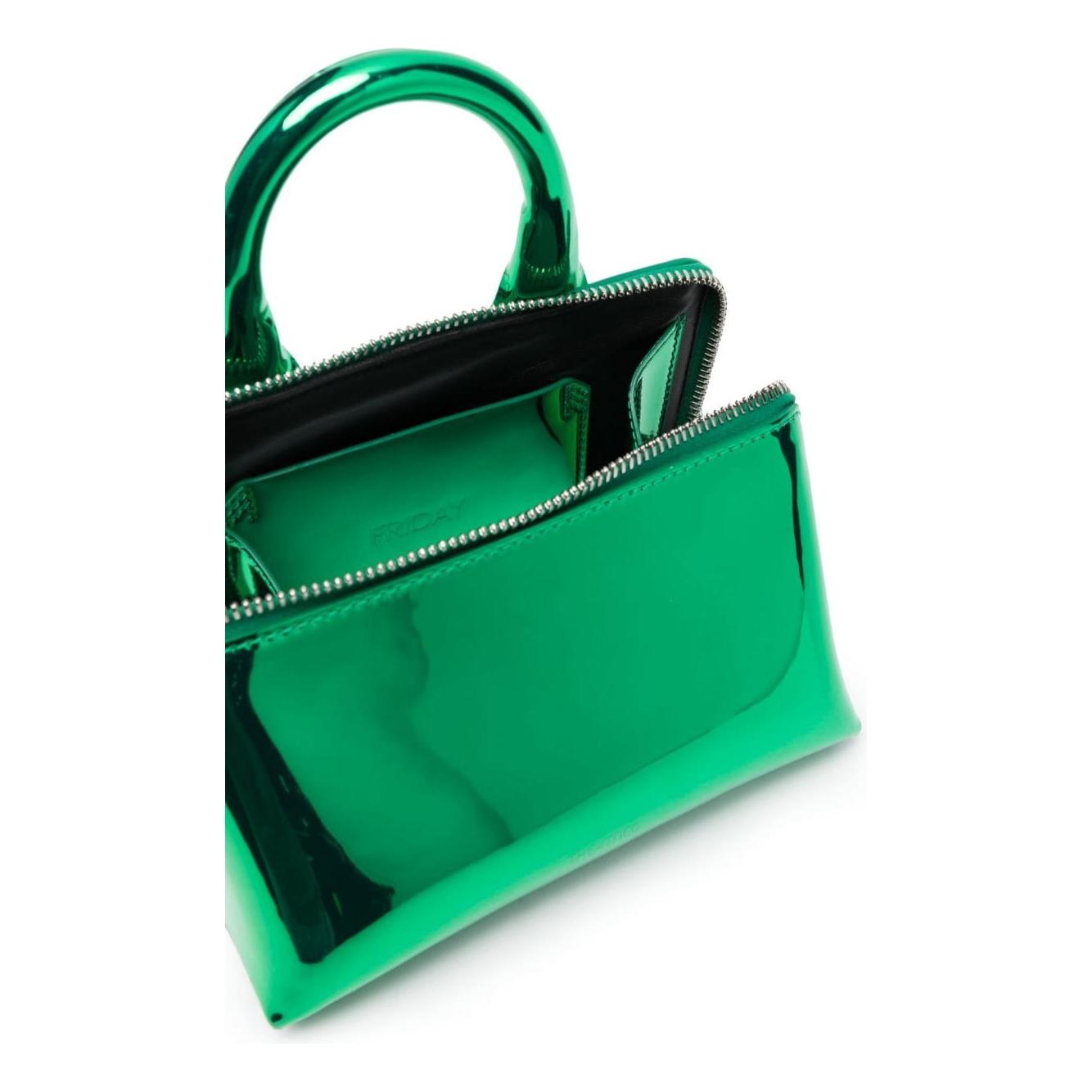 The Attico Bags.. Green Shoulder The Attico