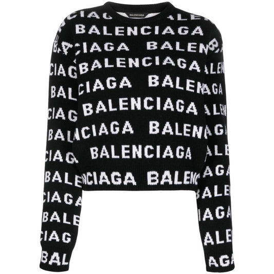 Balenciaga Logo wool sweater