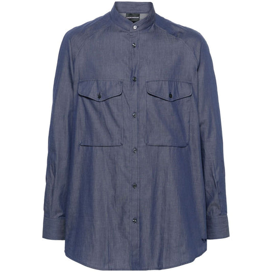 Emporio Armani Shirts Blue Shirts Emporio Armani