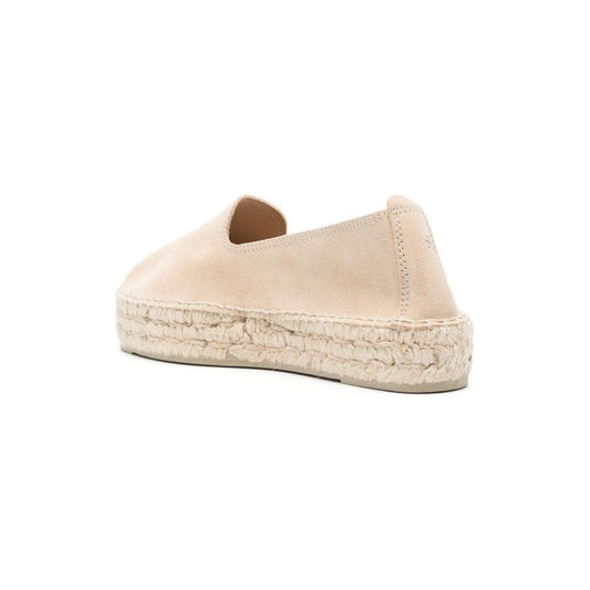 MANEBI Flat shoes Beige Espadrilles Manebi