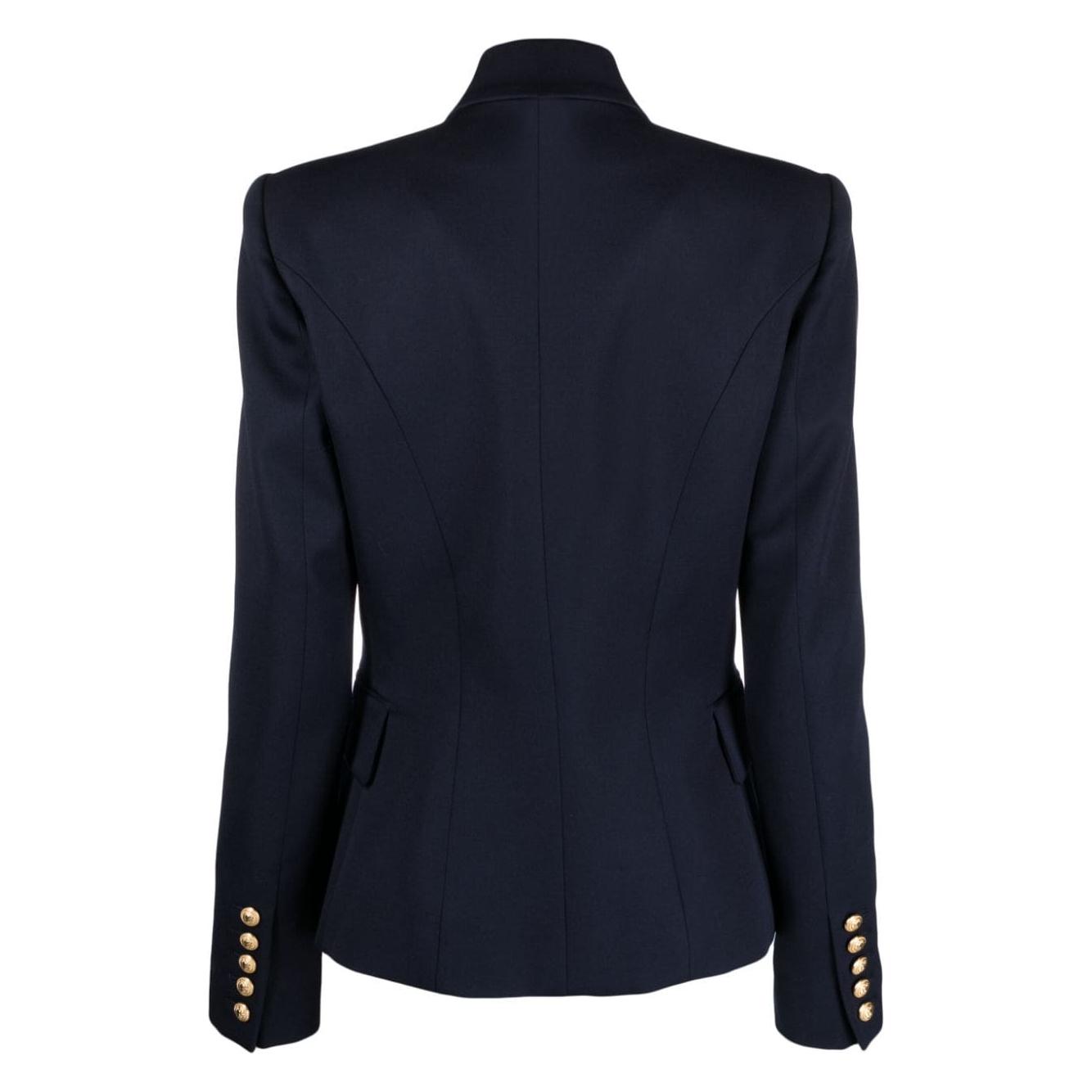 Balmain wool twill Women Jackets Blue Jackets Balmain