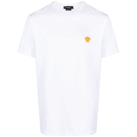 Versace T-shirts and Polos White Topwear Versace