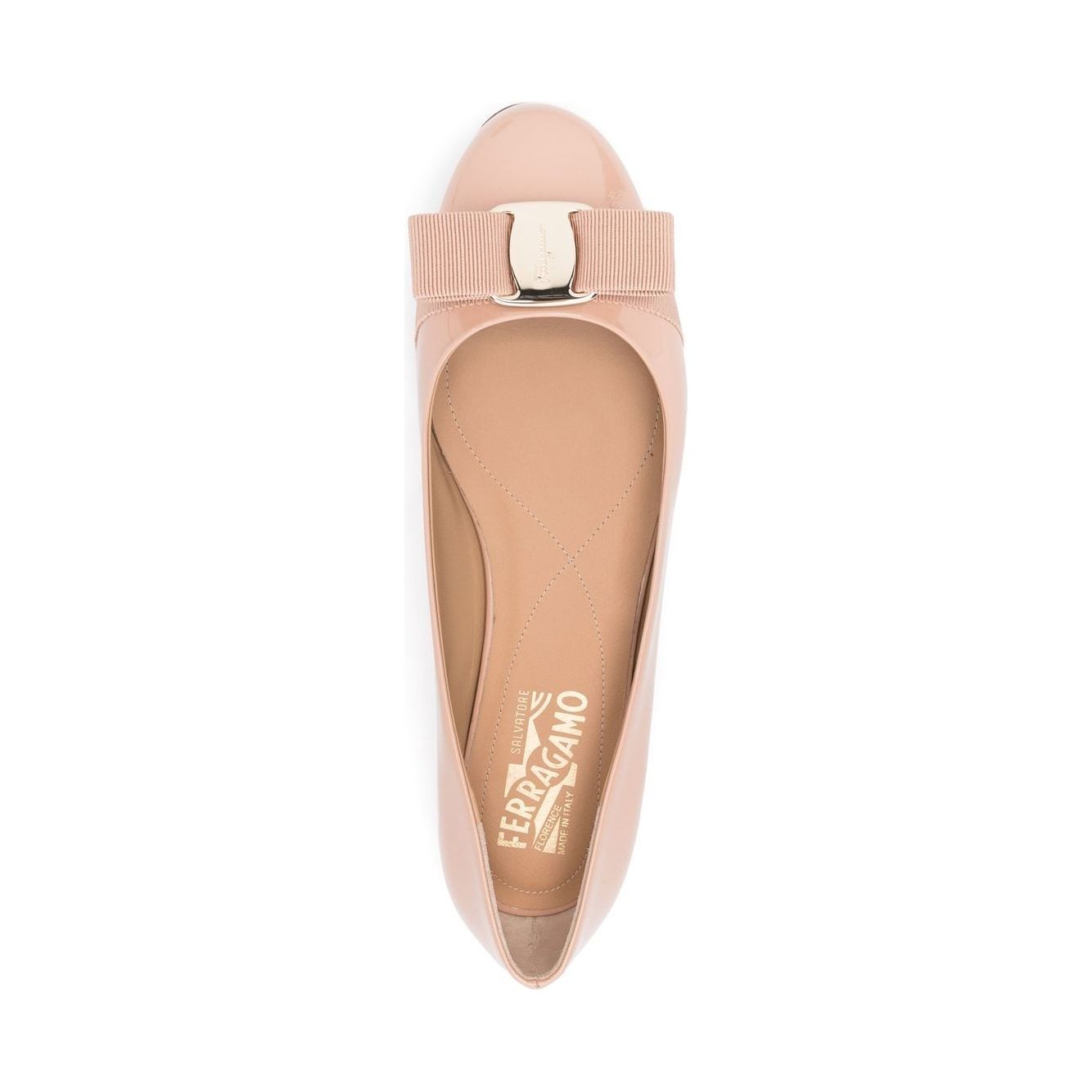 Ferragamo Flat shoes Powder Flat Shoes Ferragamo