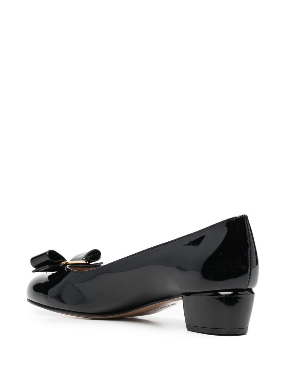 Ferragamo With Heel Black High Heel Ferragamo