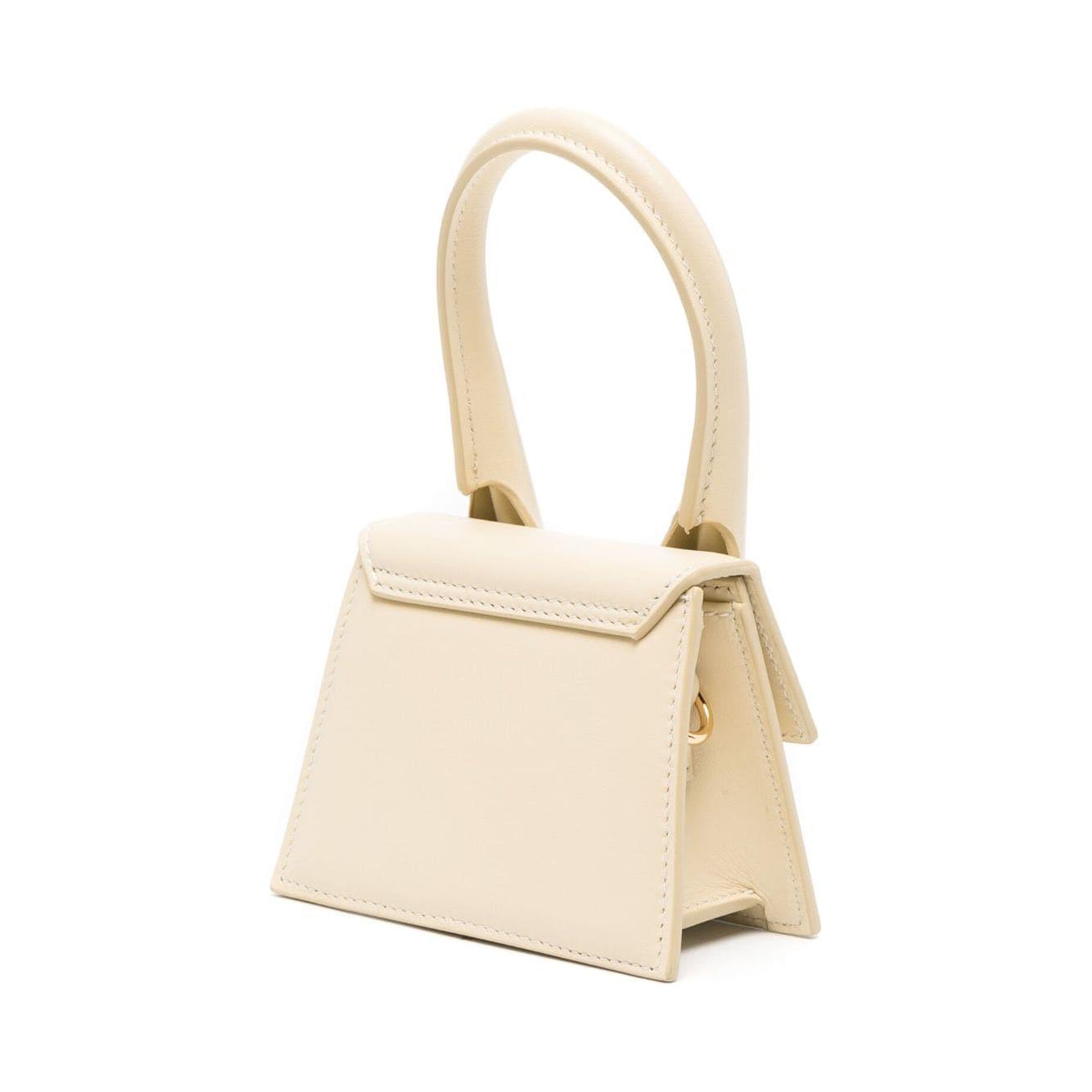 JACQUEMUS Bags.. Ivory Clutches JACQUEMUS