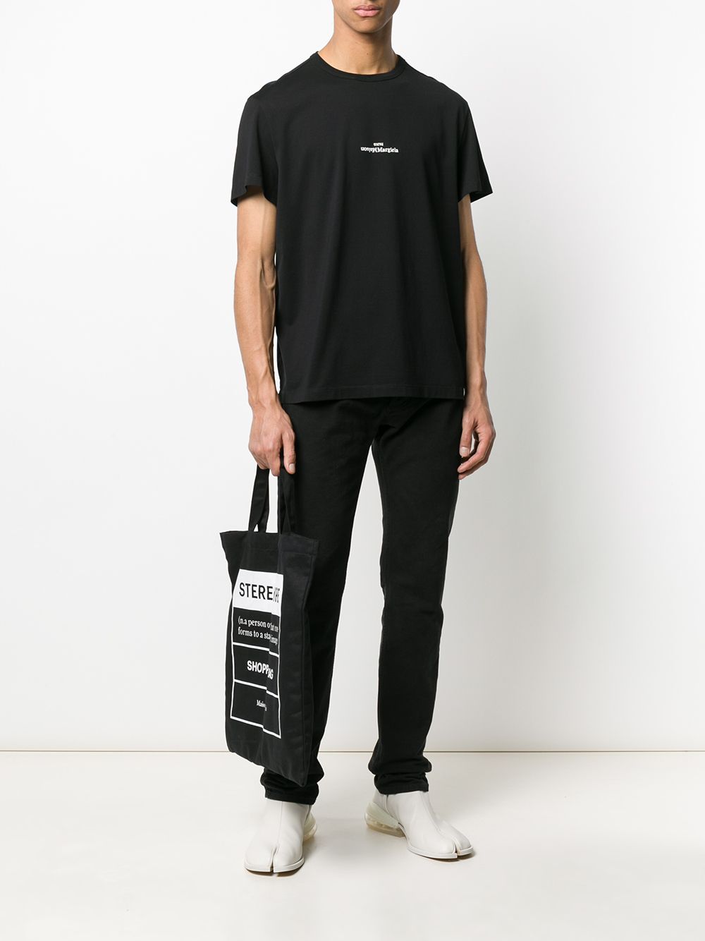 Maison Margiela  crew-neck men T-shirts Black Topwear Maison Margiela