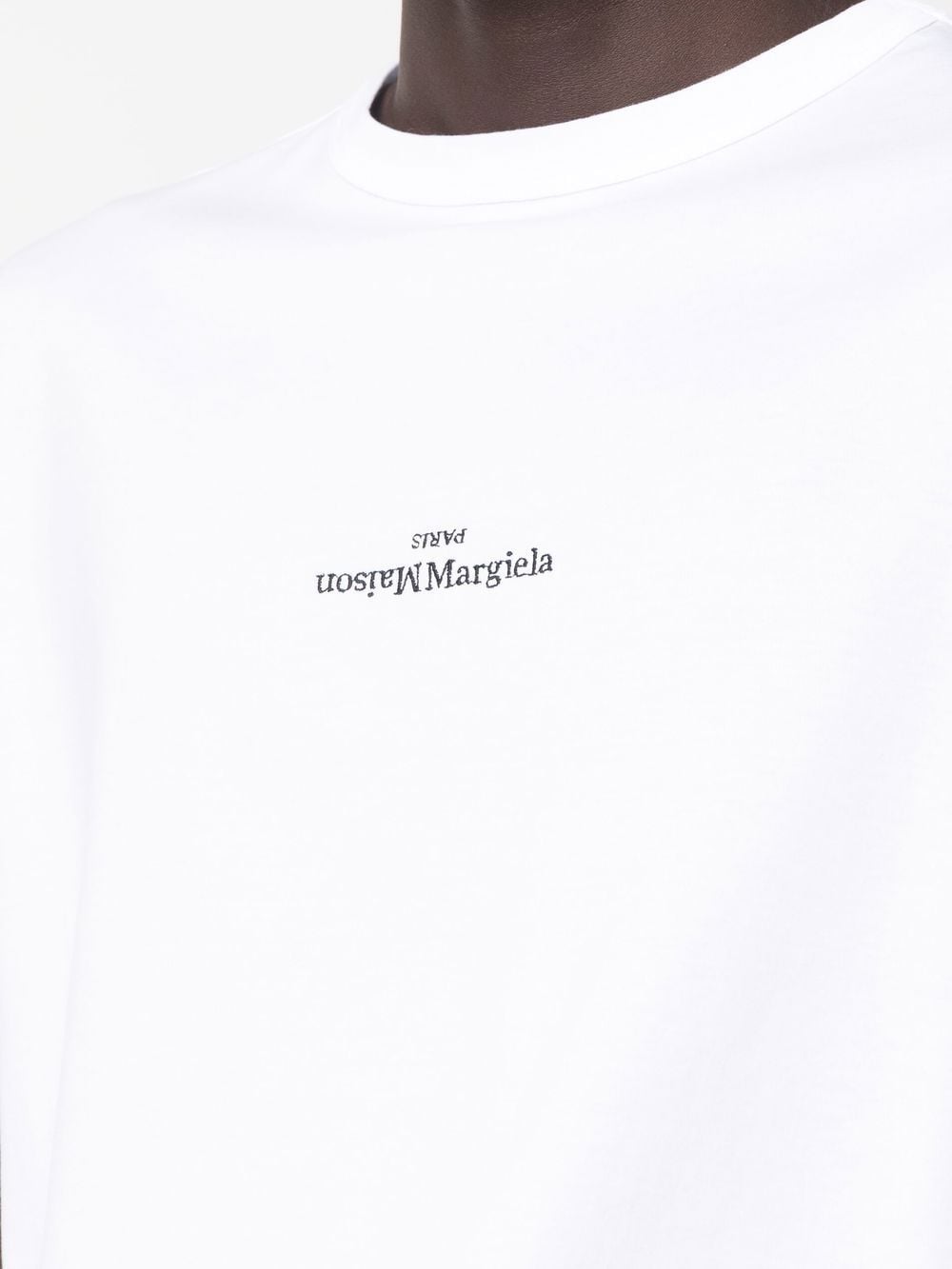 Maison Margiela T-shirts and Polos White Topwear Maison Margiela