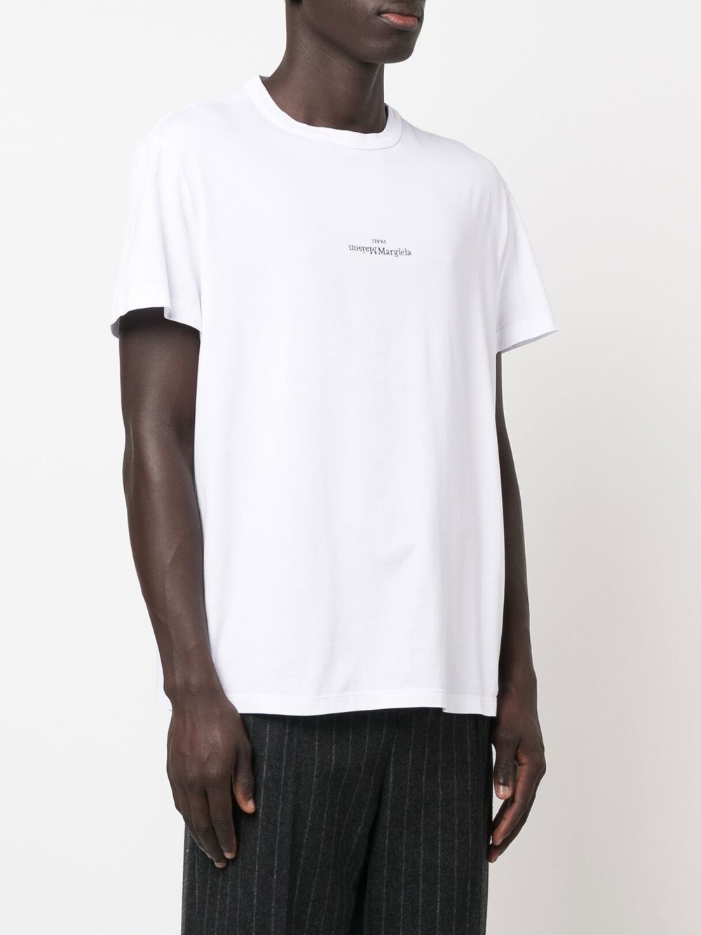 Maison Margiela T-shirts and Polos White Topwear Maison Margiela