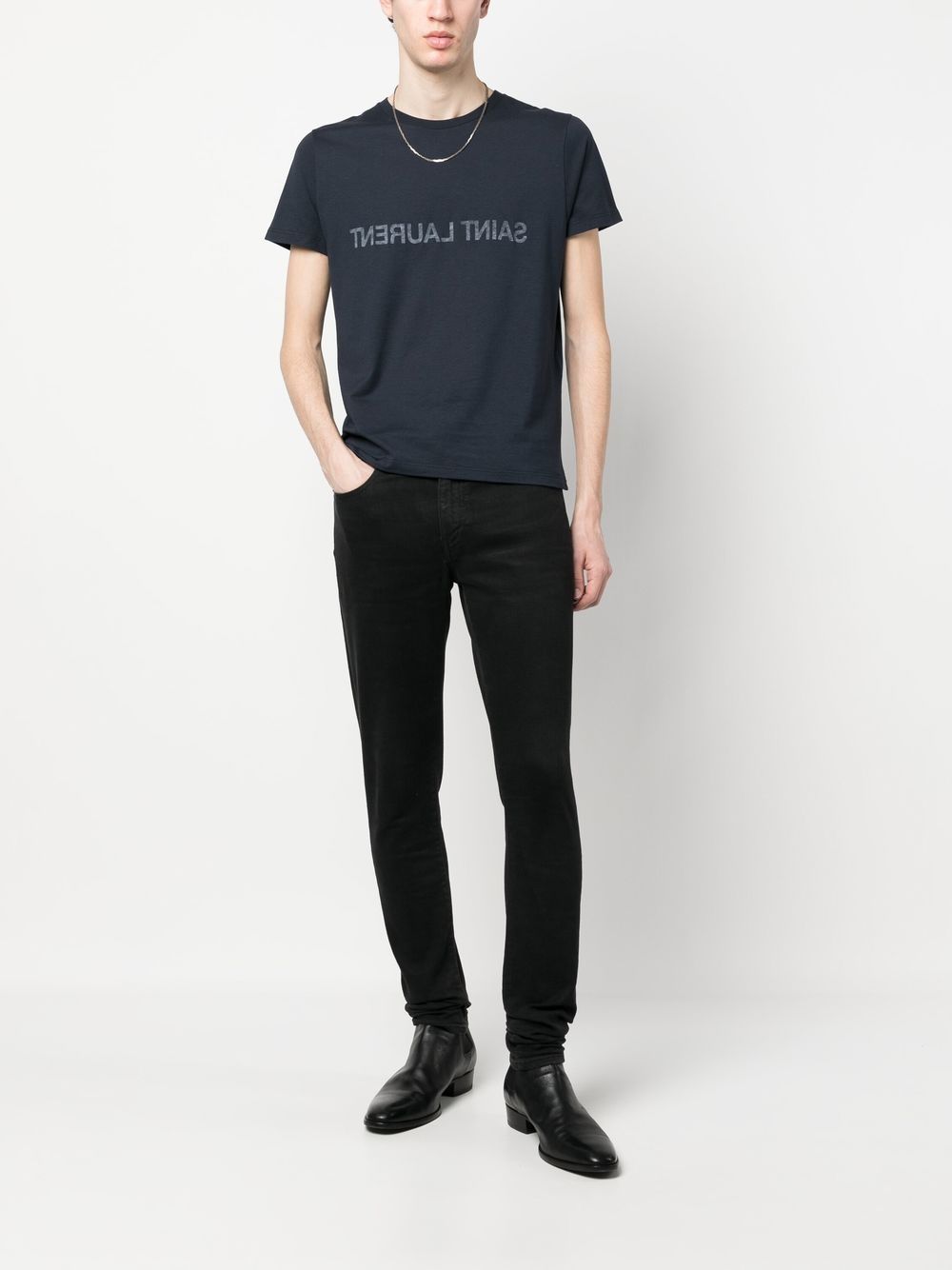 Saint Laurent Saint Laurent  T-shirts and Polos Blue