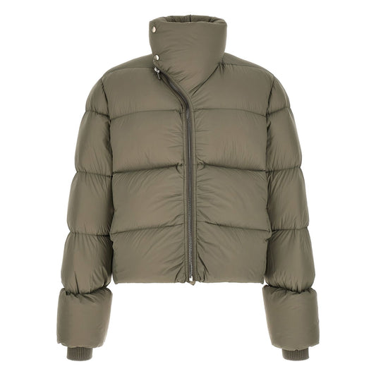 Rick Owens Bicolor Nylon Full-Length Jacket