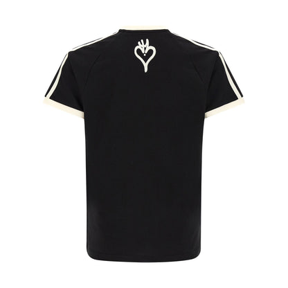 Y-3 Black Cotton T-Shirt