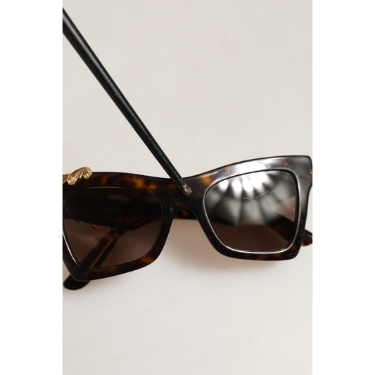 Dolce & Gabbana Brown DG4434 Accent Havana Acetate Frame Sunglasses