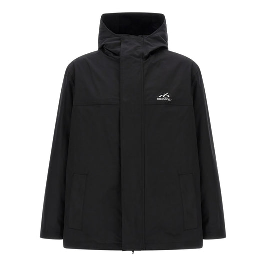 Balenciaga Black Polyester Parka