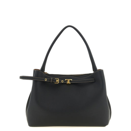 Tod's Black Calfskin Handbag
