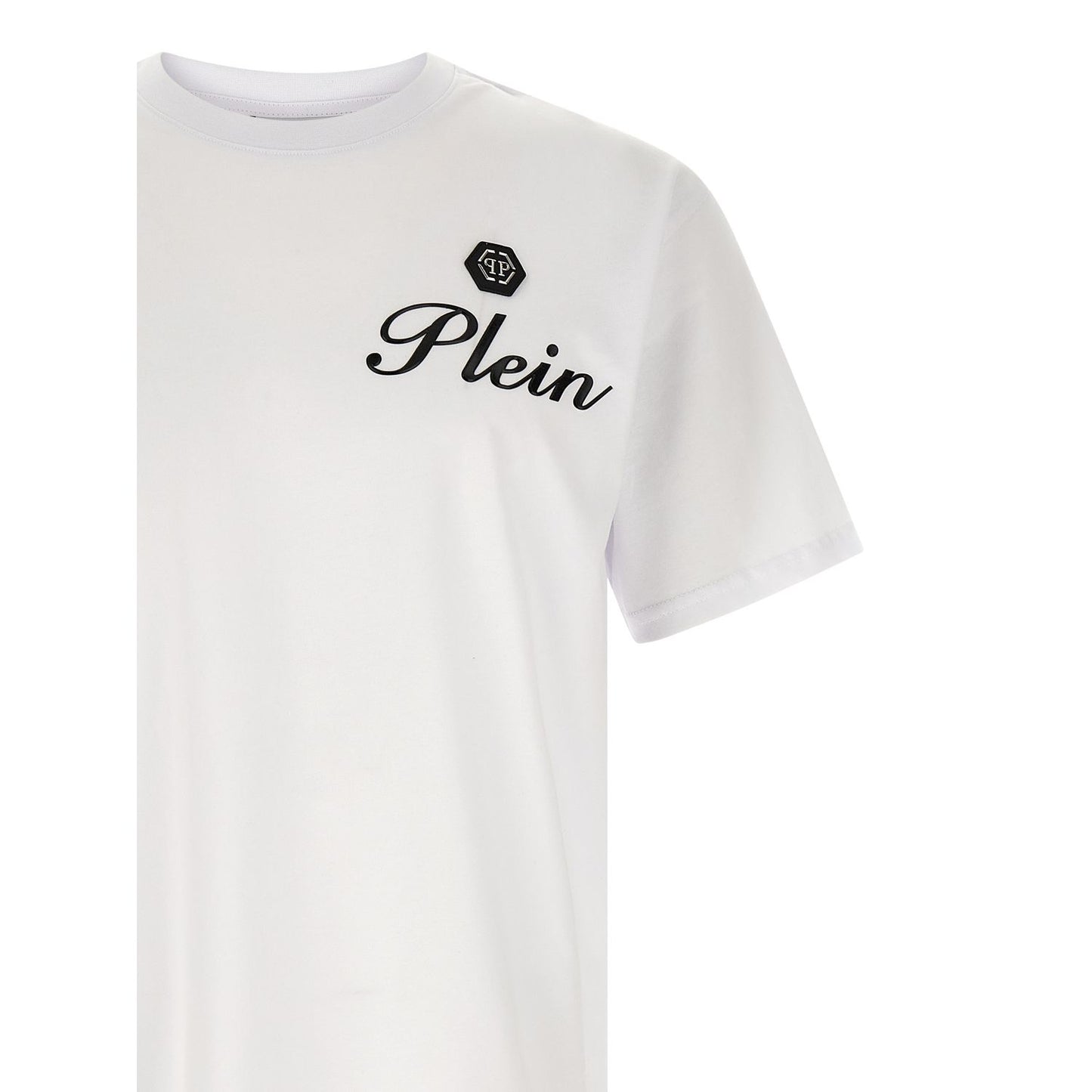 Philipp Plein Bicolor Cotton T-Shirt