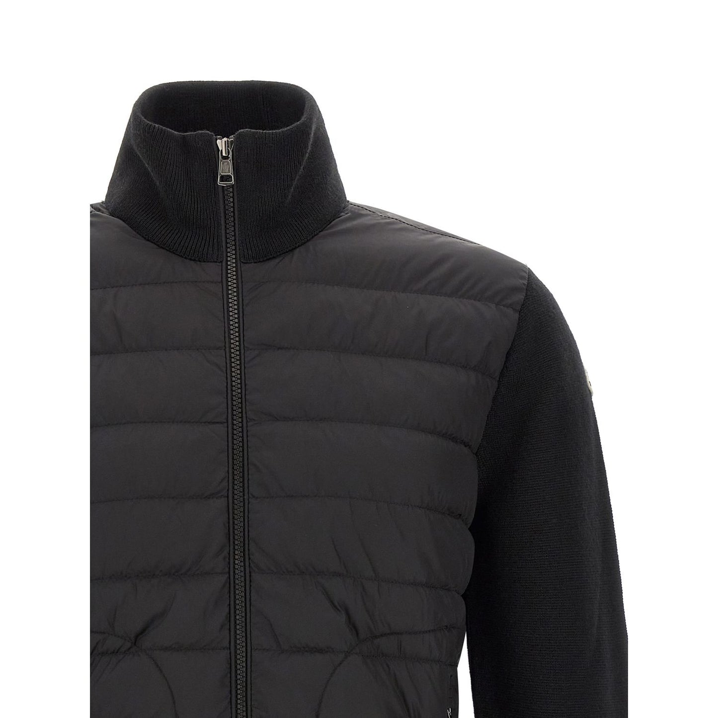 Moncler Black Polyamide Cardigan