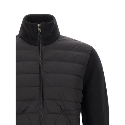 Moncler Black Polyamide Cardigan