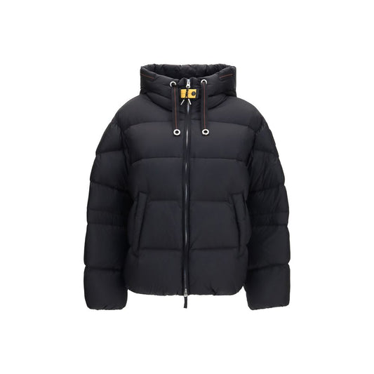 Parajumpers Black Goose Down Full-Length Jacket