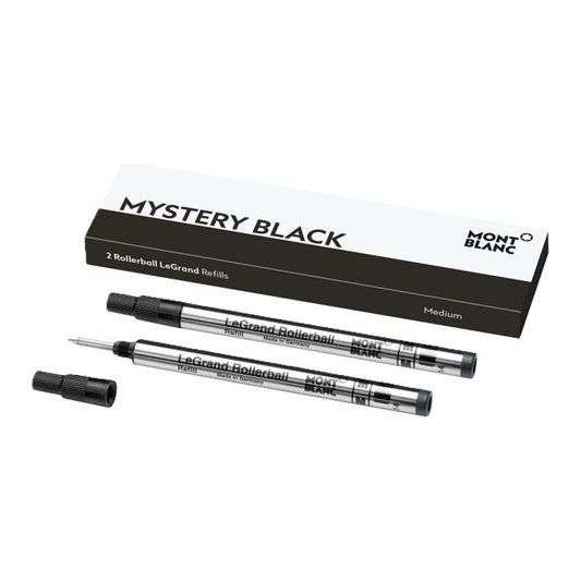 MONTBLANC Mod. BALLPOINT PEN REFILLS - Medium - MISTERY BLACK FASHION ACCESSORIES MONTBLANC