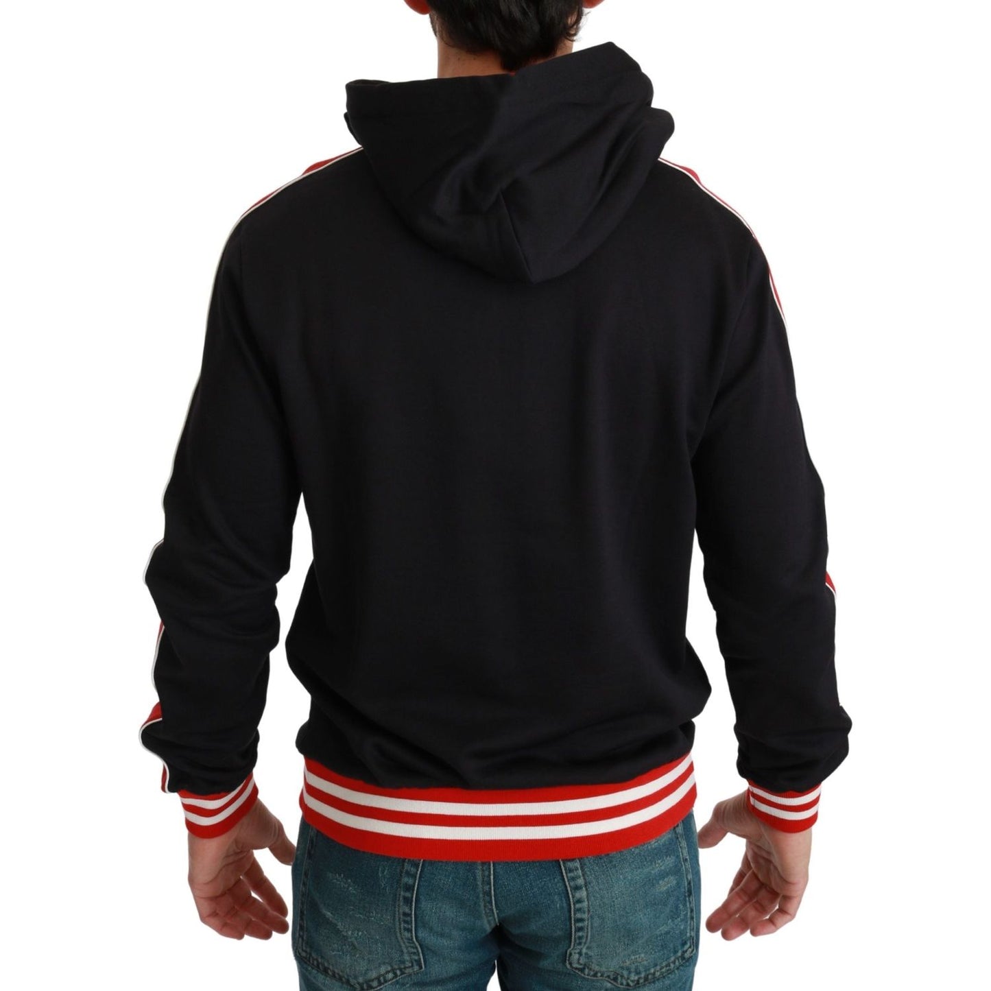 Dolce & Gabbana Black Pig of the Year Hooded Sweater