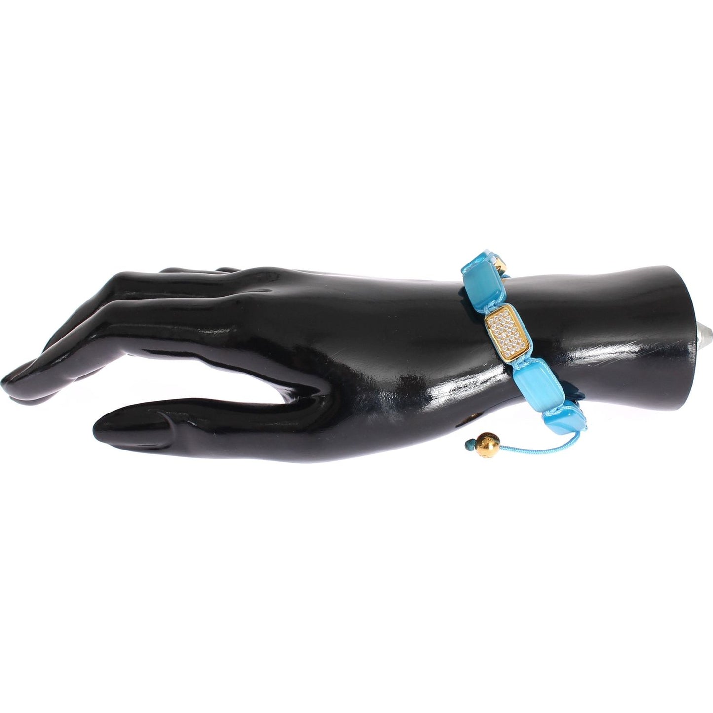 Nialaya CZ Opal 18K Gold 925 Bracelet