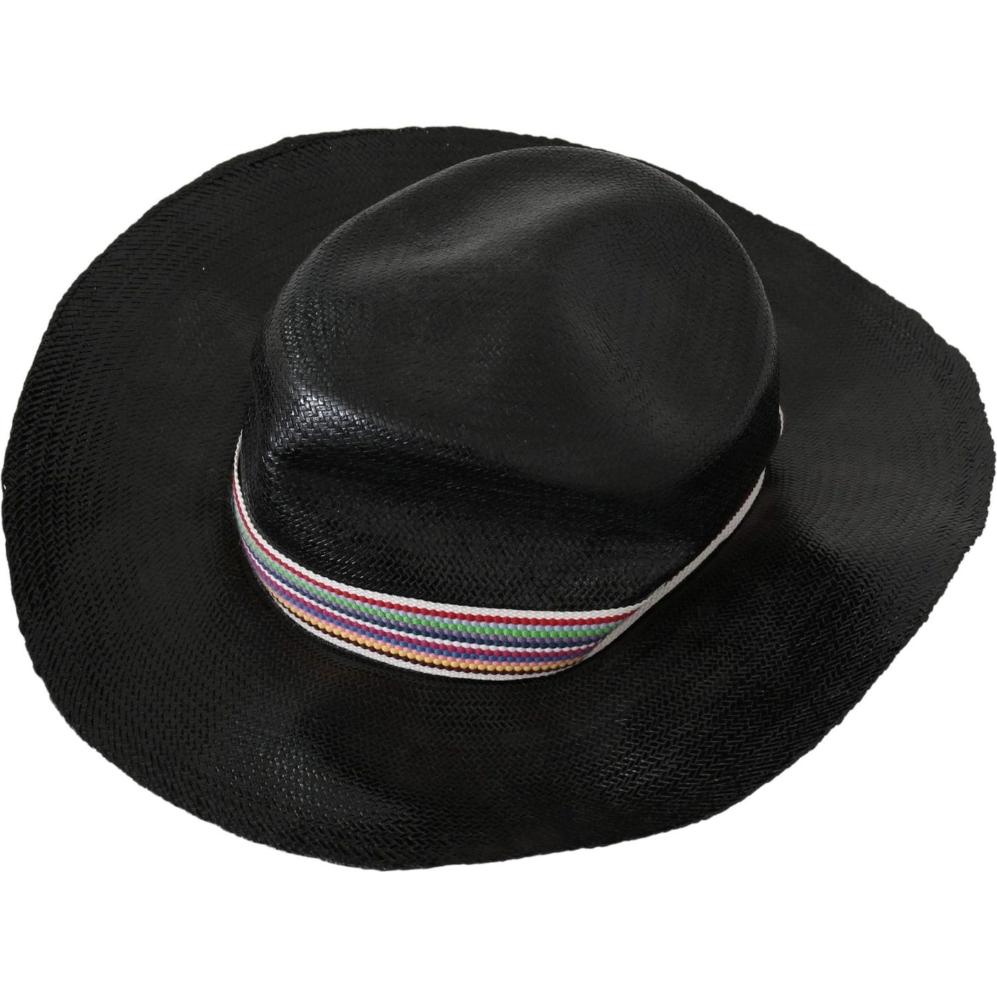 Costume National Chic Black Floppy Hat - Timeless Elegance Hat Costume National