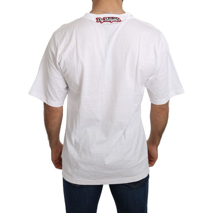 Dolce & Gabbana White Love Panda Print Top T-shirt Dolce & Gabbana