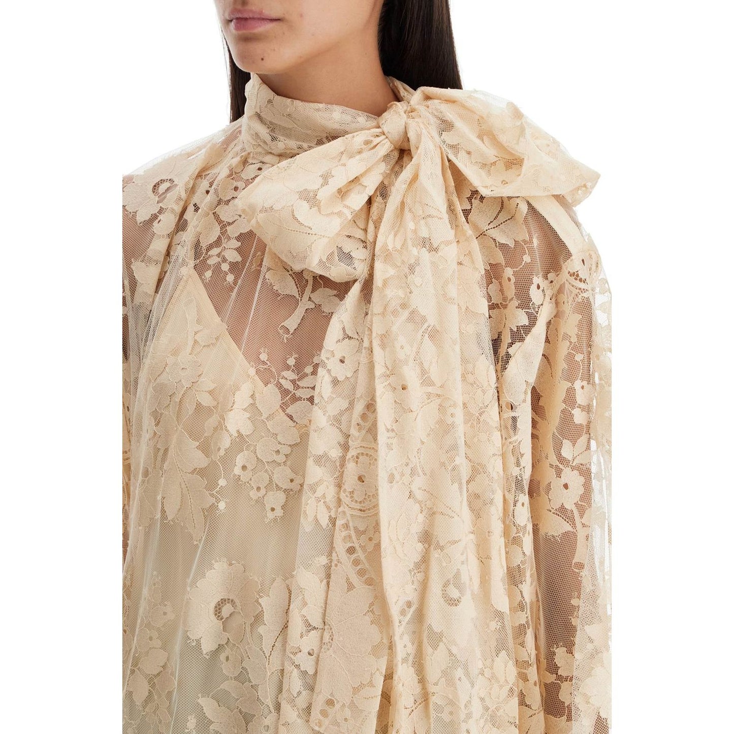 Zimmermann of lace blouse with floral pattern Topwear Zimmermann