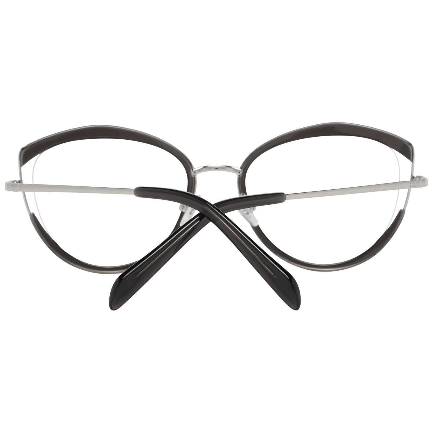 Emilio Pucci Black Metal & Plastic Glasses (Frames)