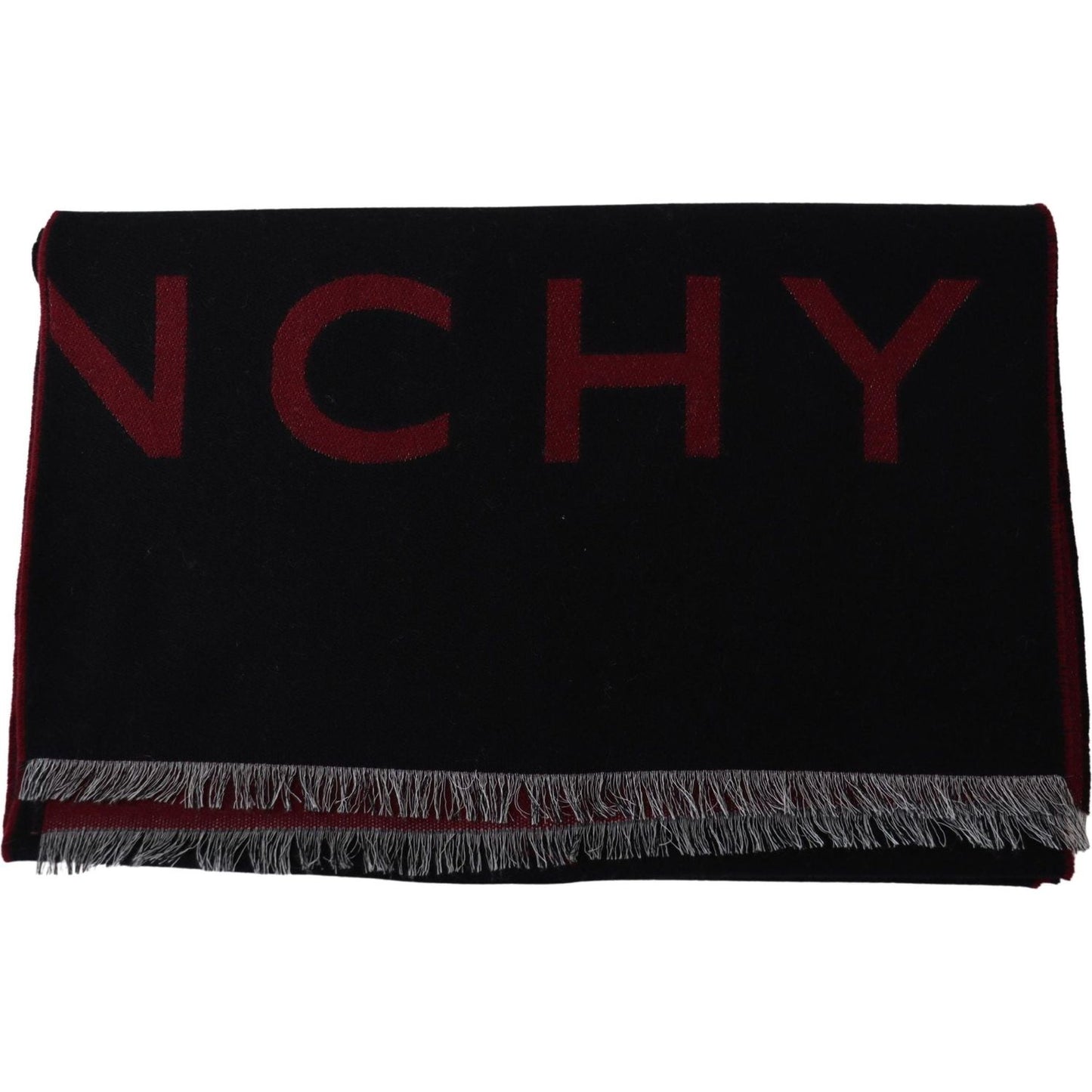 Givenchy Elegant Unisex Wool Silk Blend Scarf Wool Wrap Shawls Givenchy