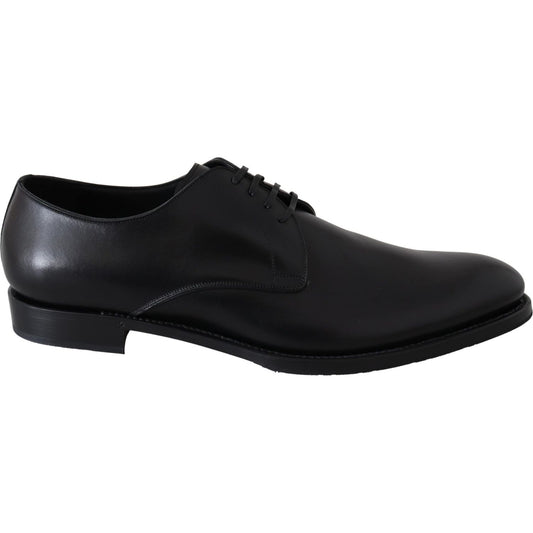 Dolce & Gabbana Black Leather SARTORIA Hand Made Shoes Dolce & Gabbana