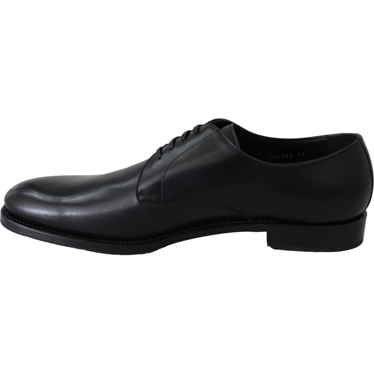 Dolce & Gabbana Black Leather SARTORIA Hand Made Shoes Dolce & Gabbana