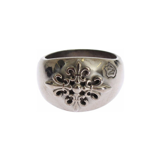 Nialaya Silver 925 Sterling Authentic Crest Ring