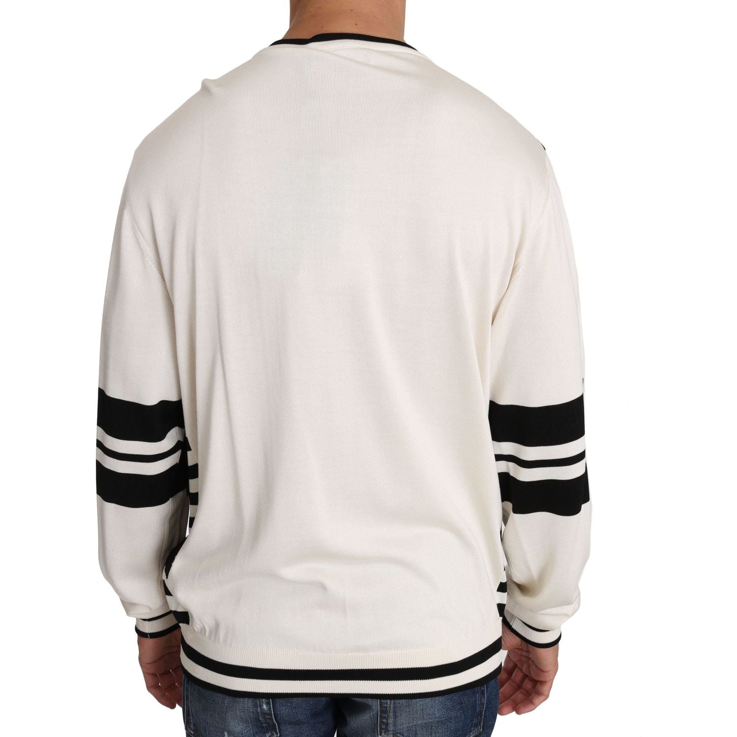 纽约爵士亮片真丝毛衣