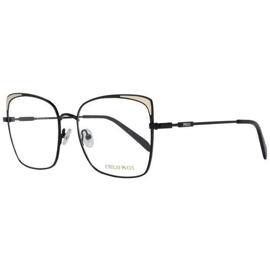 Emilio Pucci Black Metal Glasses (Frames) Emilio Pucci