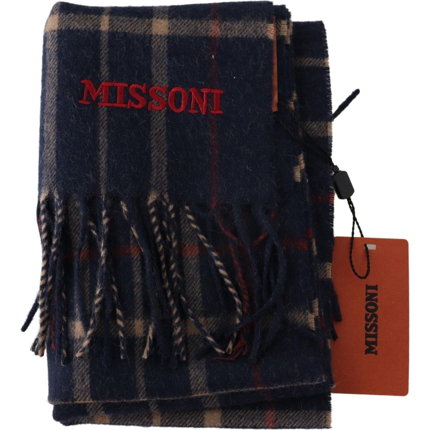 Missoni Chic Unisex Camel Hair Designer Scarf Missoni