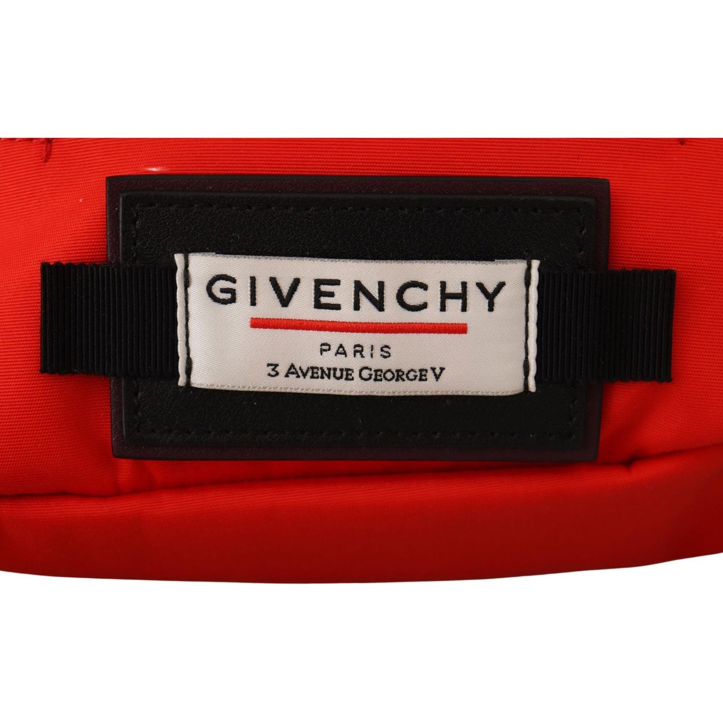 Givenchy Red Polyamide Downtown Large Bum Belt Bag Givenchy