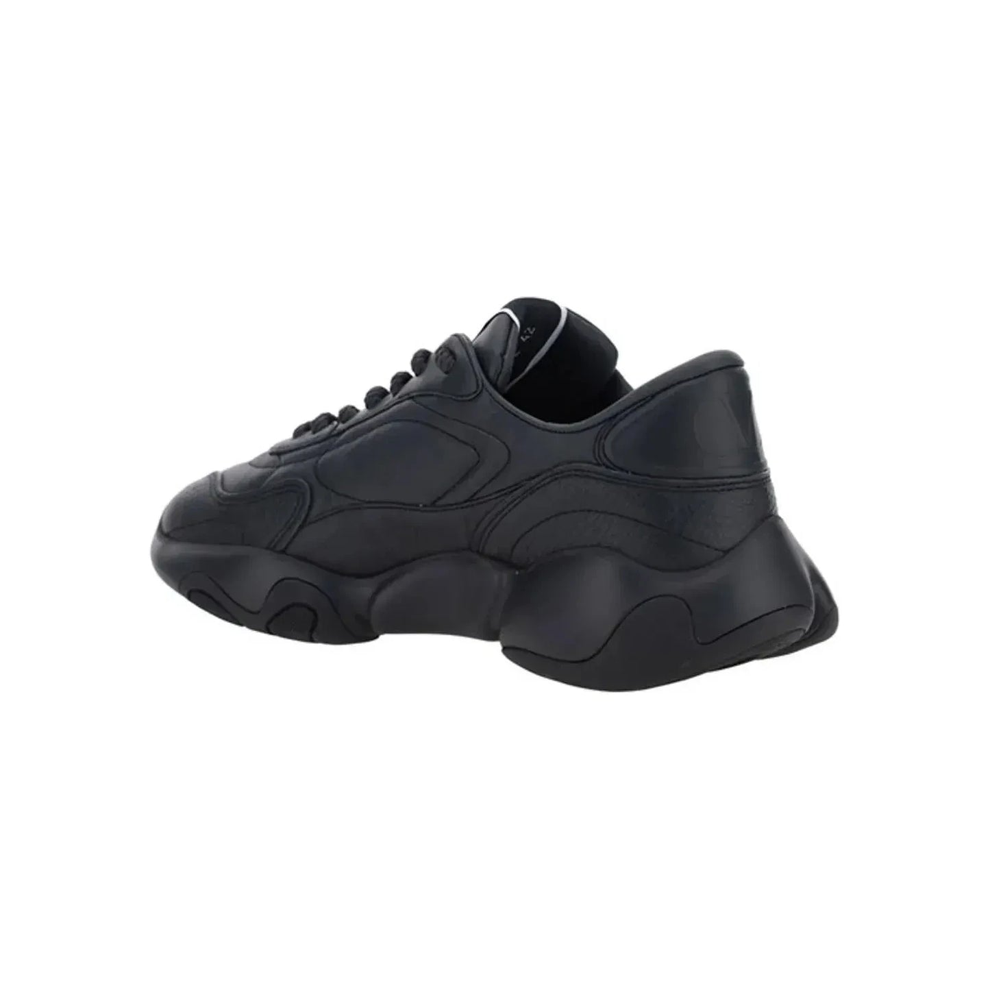 Valentino Black Calf Leather Garavani Sneakers Valentino