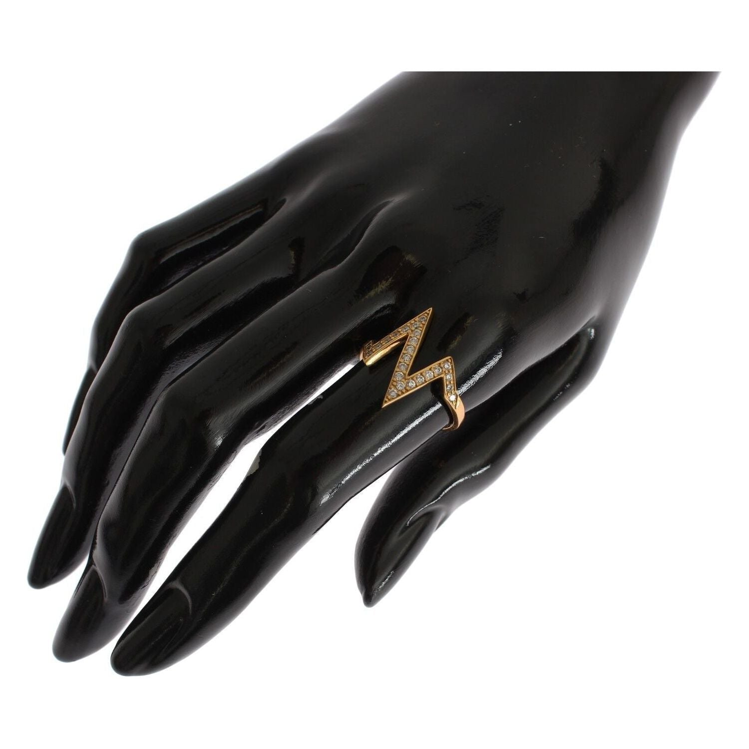 魅力镀金纯银戒指