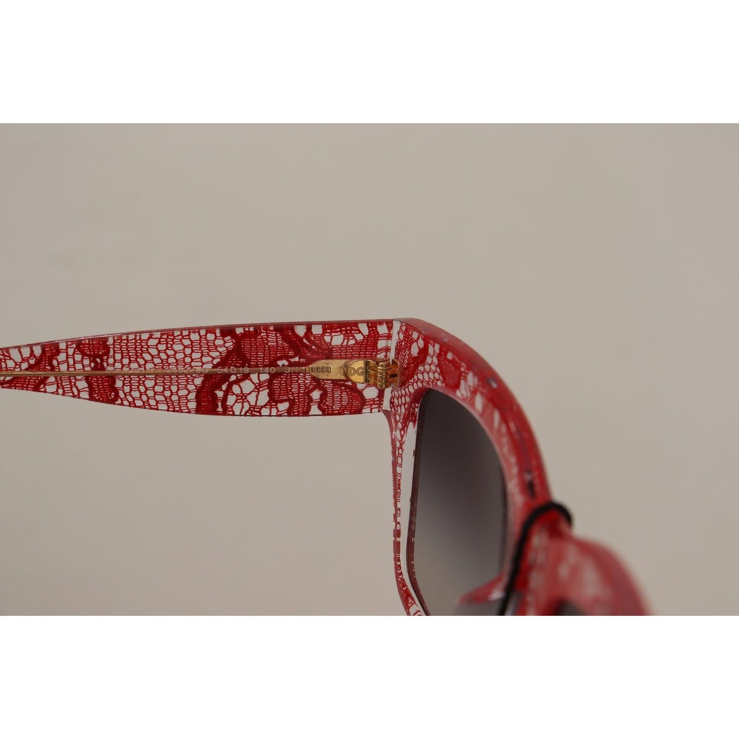 Dolce & Gabbana Elegant Sicilian Lace Insert Sunglasses WOMAN SUNGLASSES Dolce & Gabbana