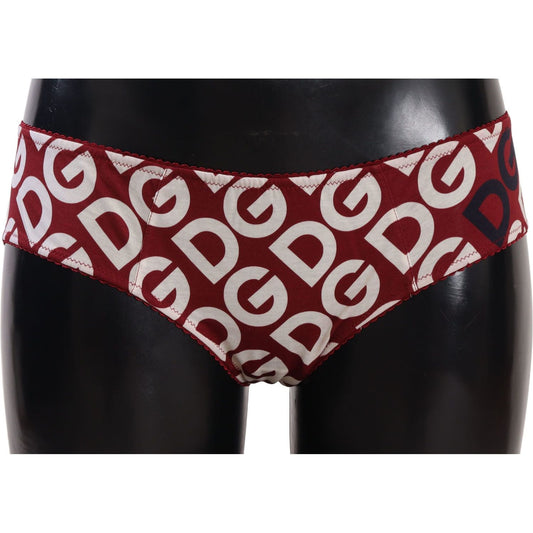 Dolce & Gabbana Multicolor DG Logo Print Slip Bottom Underwear Dolce & Gabbana
