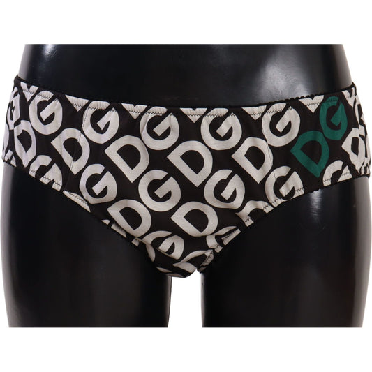 Dolce & Gabbana Multicolor DG Logo Print Slip Bottom Underwear Dolce & Gabbana