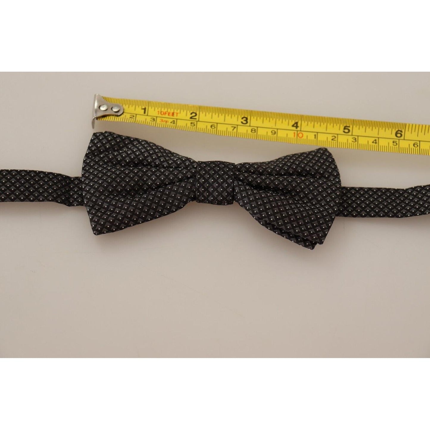 Dolce & Gabbana Elegant Silk Patterned Bow Tie Necktie Dolce & Gabbana