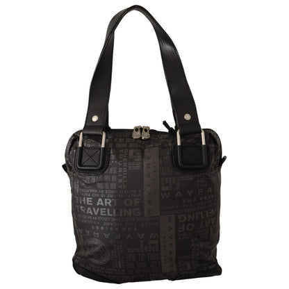 WAYFARER Black Printed Logo Shoulder Handbag Purse Bag