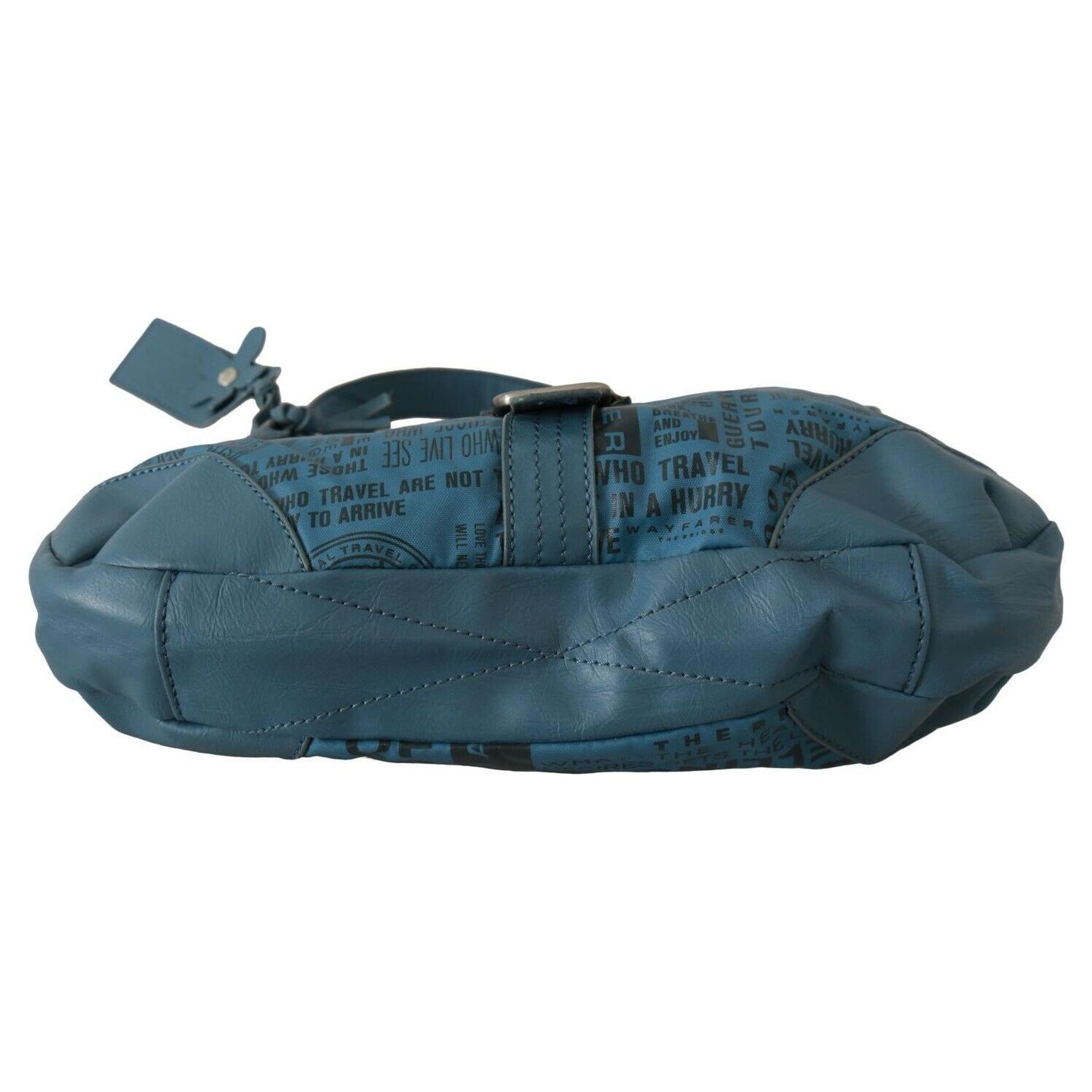 WAYFARER Shoulder Handbag Printed Purse Women Blue WAYFARER