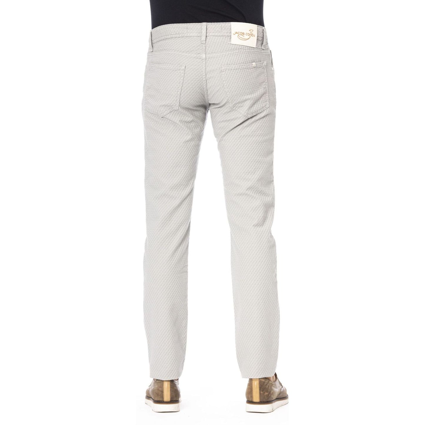 Jacob Cohen Gray Cotton Men's Jeans Jacob Cohen