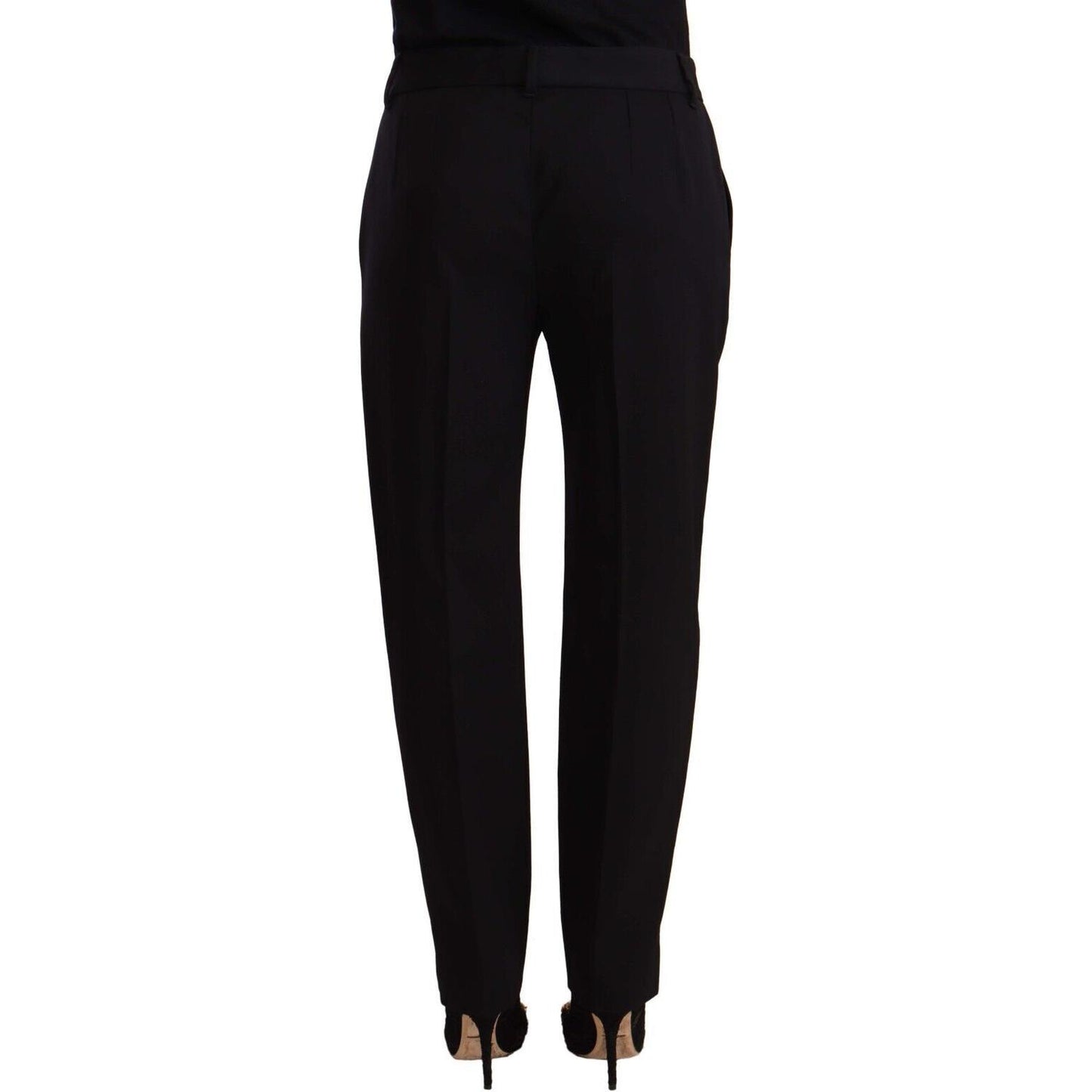 Dolce & Gabbana Elegant Tailored Wool Blend Trousers Dolce & Gabbana