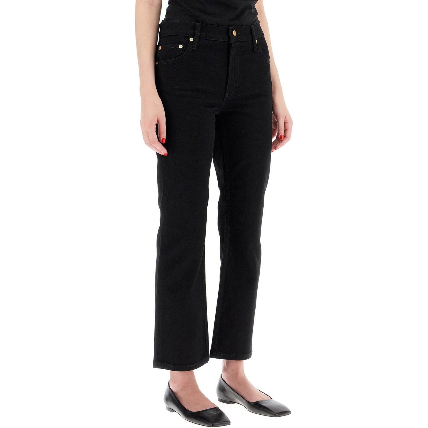 Tory Burch low-waisted kick flare jeans Jeans Tory Burch