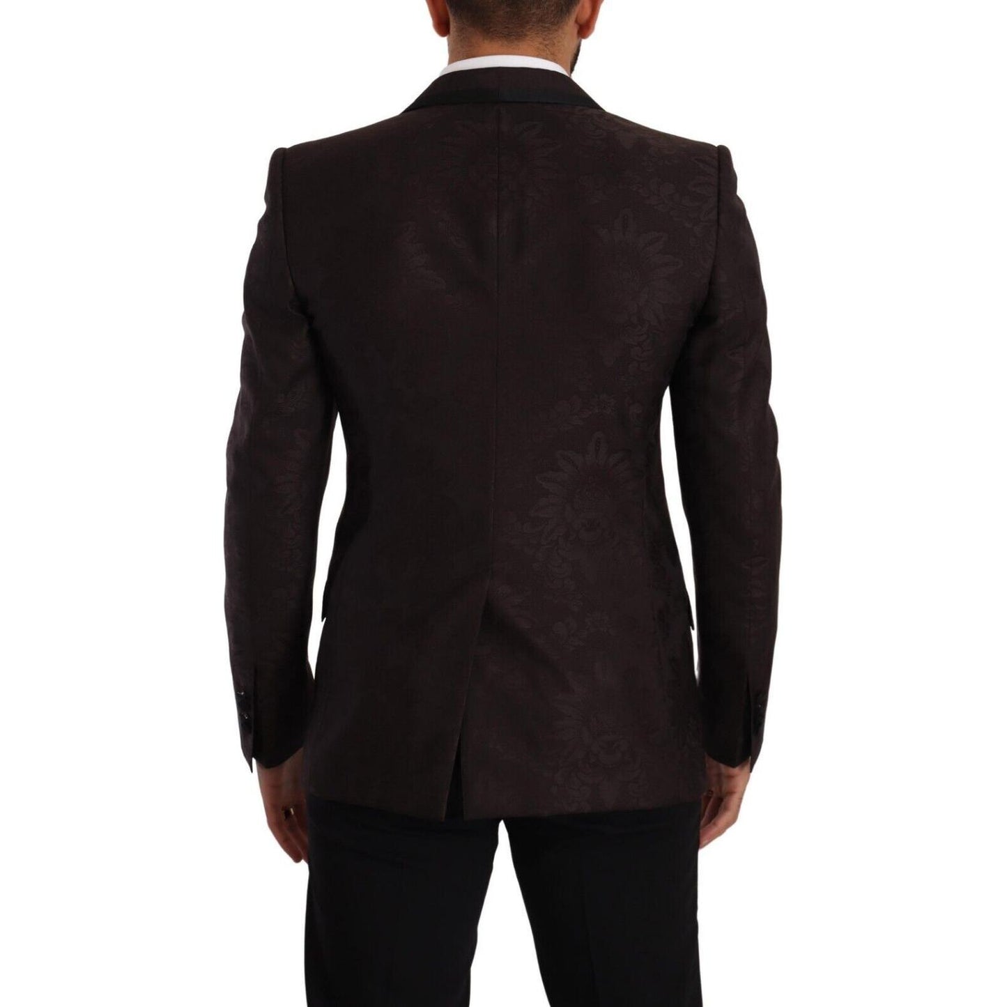 Dolce & Gabbana Sicilian Elegance Single-Breasted Blazer Dolce & Gabbana Black